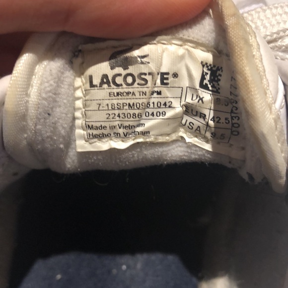 LACOSTE 9.5 CLASSIC SNEAKER - Picture 7 of 7